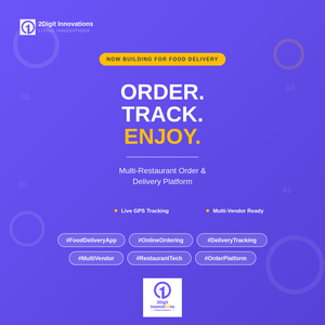 Développement d'applications de livraison de repas, plateforme de commande et de livraison multi-restaurants, application de livraison de repas, plateforme de livraison de repas pour restaurants, en ligne - Product Image 2