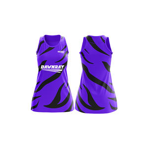 เสื้อเจอร์ซีย์เน็ตบอลโพลีเอสเตอร์แบบซับลิเมชั่น |   ชุดยูนิฟอร์มเน็ตบอลแบบซับลิเมชั่นพร้อมโลโก้ทีม ชื่อ และหมายเลข |   โพลีเอสเตอร์ที่ระบายอากาศได้ดี - Product Image 3