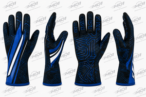 Kart Racing <b>Gloves</b> Breathable Sublimation Print - Product Image 2