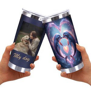 20oz Stainless Steel Tumbler Vacuum Insulated Double Wall Durable <b>Reusable</b> Office Daily Drinking <b>Cup</b> - Product Image 2