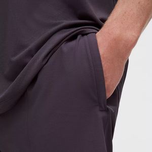Shorts de bain cargo pour hommes, cordon de serrage, couleur unie, écologiques, imperméables, séchage rapide, légers, taille élastique, plage, natation - Product Image 6
