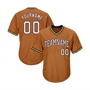 Jersey de Béisbol 100% Poliéster, Antibacterial, Transpirable, Duradero, Personalizado, de la Mejor Calidad, Más Vendido y Demandado por los Clientes - Product Image 5