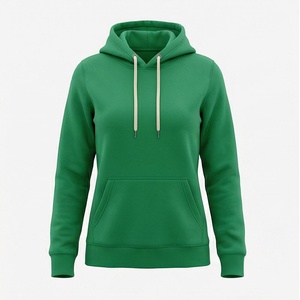 Sudadera con Capucha Unisex Coreana de Algodón, Forro de Satén, Capucha de Seda, Doble Capa, Personalizable con Logotipo, Color Personalizado, Venta al Por Mayor - Product Image 1