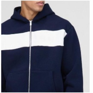 Conjunto deportivo de dos piezas con logotipo personalizado para hombre, sudadera con capucha y pantalones de chándal, traje deportivo profesional de primera calidad para hombre - Product Image 5