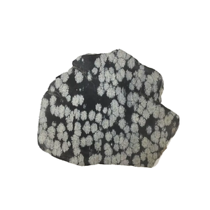High quality natural stone slab crystal <b>Snowflake</b> obsidian Tiles slab healing crystal gemstone <b>decoration</b> Wall Panel Home Decora - Product Image 1