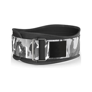 Cinturón de Soporte Lumbar Ajustable de Neopreno Rojo para Dominadas con Peso, Entrenamiento de Fuerza en el Gimnasio, Culturismo - Protección Profesional - Product Image 4