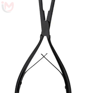 Alicates para Extensiones de Cabello, Herramienta Metálica para Instalación y Extracción, Mango Negro - Product Image 5