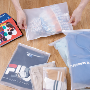 High-Quality Custom Printed Logo <b>Transparent</b> PVC Ziplock <b>Bags</b>, Small Size Ideal for Fashion Jewelry, Socks, and Retail Packaging - Product Image 5