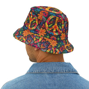 Chapeaux Bob Personnalisés de Qualité Supérieure, Fabrication en Usine, Couleur Personnalisée, Décontractés, Respirants, en Toile, Utilisation Quatre Saisons, Style Unique - Product Image 6