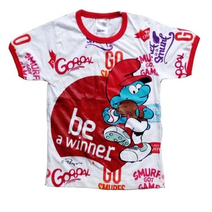 Camiseta de Manga Corta para Niños, de la Mejor Calidad, 100% Algodón Orgánico, Anti-Pilling, Transpirable, de Secado Rápido, Tejida, Ecológica, Estilo Vintage - Product Image 1