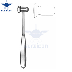 Marteau chirurgical orthopédique Doyen, longueur 21 cm / 8-1/4 pouces, diamètre 25 mm, poids 120 g / 4-1/2 oz, instrument pour os - Product Image 2