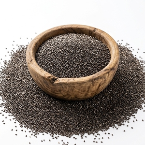 Graines de Chia Noires Séchées, Matière Première Naturelle Pure de Qualité Supérieure, Prix de Gros Direct Usine - Product Image 6