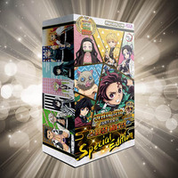 Demon Slayer Version Coréenne Premium Anime Trading Card Booster Box Illustrations des personnages populaires Emballage blister Édition limitée 2 joueurs