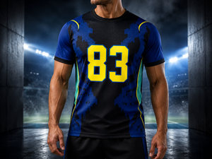 Uniforme Deportivo Personalizado de Poliéster, Ligero, con Impresión 3D, Secado Rápido, Tela que Absorbe la Humedad, Logotipo Frontal Sublimado Personalizado - Product Image 1