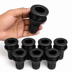 Black Plastic Scupper <b>Plug</b> for Marine Use 5/8 Inch Thru Hull Fitting <b>Replacement</b> Repair PartNew RICHWITS Marine RV Fittings 5/8 - Product Image 4