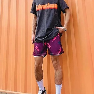 Pantalones Cortos de Malla Personalizados para Hombre, Diseño Sólido de Verano, Sublimación con Estampado Completo, Servicio OEM, Transpirables - Product Image 1