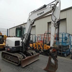 Excavadora compacta Bobcat E85 en venta, máquina de alto rendimiento diseñada para obras de construcción y demolición. - Product Image 5