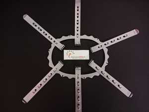 Retractor de Anillo Turner Warwick con 6 Cuchillas para Uretroplastia, Retractor Urológico - Product Image 3