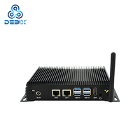 DEBIX imx8m Plus Mini caja integrada Sin ventilador Industrial Mini Pc WiFi inspección industrial Mini caja integrada PC con ranura PCIe