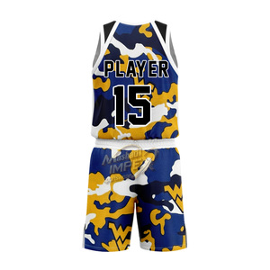 Ensemble de shorts de basketball personnalisés avec motif imprimé sur le devant, sac à dos, bandeau et manchons de compression - Product Image 4