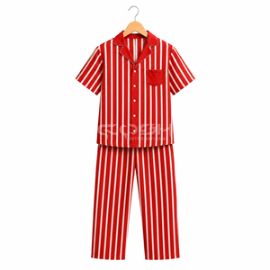 Cosh International Greek Apparel Delta Sigma Sorority Women Striped Night Wear Comfortable <b>Pjs</b> - Product Image 1