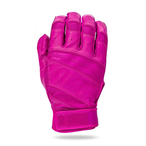 Gants de combat de baseball professionnels en cuir rose, confortables et offrant une protection optimale pour les mains, avec service OEM. - Product Image 4