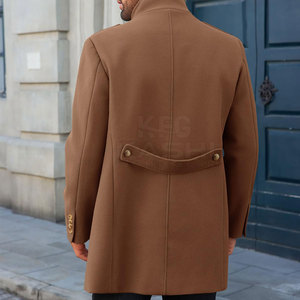Abrigo Largo de Lana para Hombre, Impermeable, Cortavientos, Cálido y Ligero, para Senderismo, Camping, Viajes y Aventuras al Aire Libre - Product Image 5