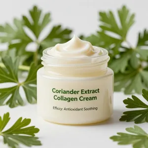 Crème anti-âge au collagène de coriandre ODM / OBM développée et formulée en Corée - Product Image 1