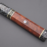 Couteau à filet Burraq personnalisé fait main en acier Damas, épaisseur 3,0 mm, double lame (10" et 8"), compatible lave-vaisselle