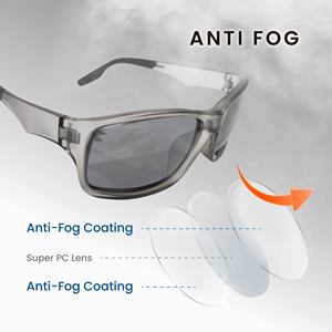 SU1718A-P Trendy Sunglasses UV400 Tinted Scratch Resistance Full Frame Unisex Angle <b>Adjustable</b> - Product Image 4