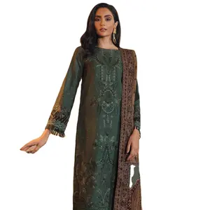 Beste Kwaliteit Pakistaanse Vrouwen Luxury Collection Volledige Heavy Emb Werk Patch