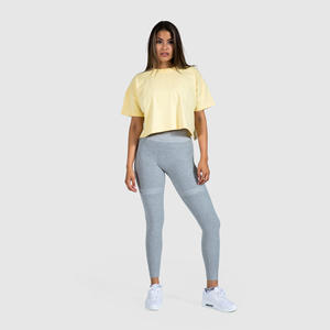 Camiseta Deportiva Corta para Mujer, de Secado Rápido y Transpirable, para Gimnasio, Entrenamiento y Descanso, Venta Caliente Primavera-Verano - Product Image 6