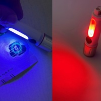 Nouveau Modèle Lampe Torche Mini Portable Rechargeable USB-C de Poche Lampe-clignotant EDC Porte-clés