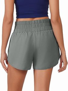Pantalones Cortos de Verano para Mujer y Niña, con Logotipo Personalizado, de Cintura Alta Elástica, de Secado Rápido, con Efecto Levanta Glúteos, de Spandex - Product Image 2