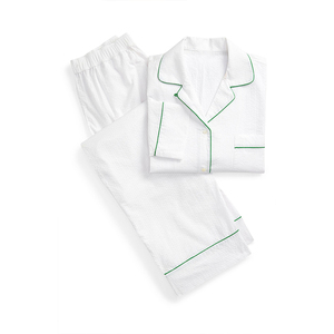 Ensemble de pyjama long personnalisé en usine, vêtements de nuit en rayonne, tenue d'intérieur, ensembles de vêtements de nuit en modal pour femmes - Product Image 2