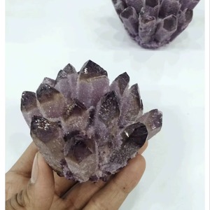 High Quality Natural Amethyst Phantom Quartz <b>Crystal</b> <b>Cluster</b> Specimen Home Decor Wholesale Gift - Product Image 3