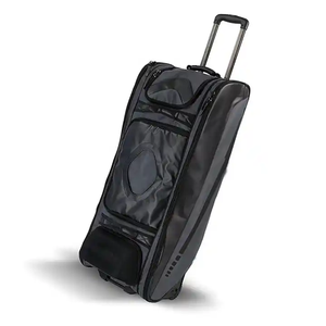 Custom Logo Waterproof 600D Baseball Equipment <b>Bag</b> Trolley <b>Wheels</b> 50-70L Large Capacity Smooth Zippers Bagnex <b>Duffel</b> Bats Gloves - Product Image 3
