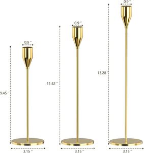 Elegant Metal Handmade Portable Wedding Candle Stand Home Dcor Romantic Lighting Festive Decoration <b>Table</b> <b>Centre</b> Piece Styling - Product Image 3