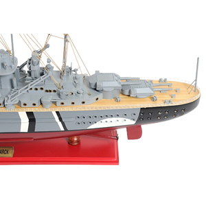 Maqueta de Barco Bismarck Hecha a Mano, Decoración Náutica para Hotel, Oficina, Hogar y Regalo - Contacto para Venta al por Mayor - Product Image 5