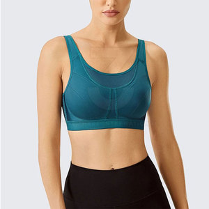 Soutien-gorge de sport respirant à maintien élevé pour femme, fabriqué au Pakistan, avec logo frontal, sans coutures, pour un confort quotidien et l'entraînement - Product Image 3