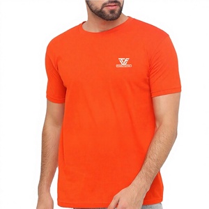 T-shirts à manches courtes pour hommes 100% coton T-shirts grande taille à vendre Style personnalisé décontracté uni - Product Image 1