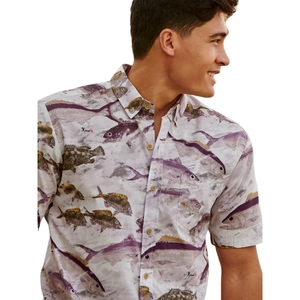 <b>Men</b>’s Tropical Printed <b>Shirt</b> <b>Beach</b> Style Lightweight Casual Wear - Product Image 2