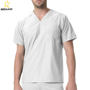 Uniformes Médicos para Hombre, Conjunto de Uniformes Médicos con Cuello en V de Corte Moderno - Product Image 2