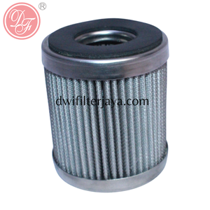 Elemento de filtro de aceite de esqueleto con tapa final y placa perforada de acero inoxidable, el más vendido al por mayor de fábrica - Product Image 3