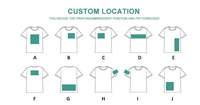 Camisetas Extra Grandes de Alta Calidad 100% Algodón para Hombre, con Impresión Personalizada, Secado Rápido y Transpirables