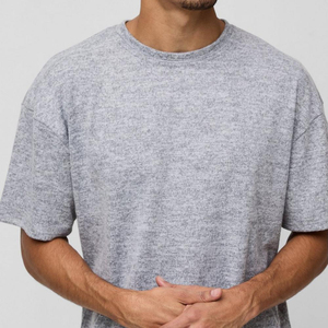 Custom Logo High Quality Heavy Weight Box Fit 100% Cotton Drop Shoulder Oversized Cropped <b>Boxy</b> <b>T</b> <b>Shirts</b> for Men - Product Image 1