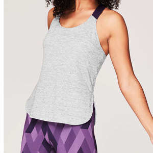 Débardeur côtelé personnalisé pour femme, séchage rapide, confort optimal, idéal pour le fitness, l'entraînement, le sport et la course à pied – Nouvelle collection été - Product Image 2