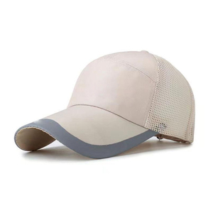 Casquette en jean bleu délavé à 6 panneaux, design personnalisé professionnel, motif à pois sportif, logo brodé, 100% coton - Product Image 5