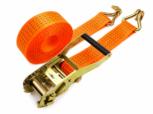 Ratchet <b>Cargo</b> Strap 50mm Hook Polyester 5000kg Abrasion Resistant Truck Transportation Custom Length OEM Manufacturer - Product Image 5