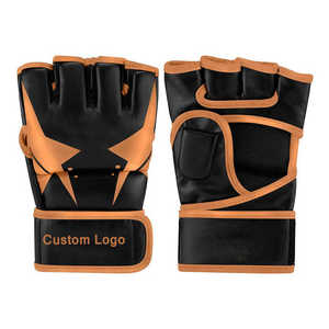 Gants de MMA en gros à doigts ouverts pour l'entraînement, le sparring et le grappling – Équipement de combat durable et respirant - Product Image 1